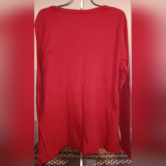 Croft & Barrow LG, Long Sleeve Classic Tee Shirt - Picture 2 of 3